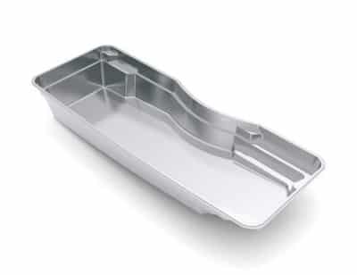 The morocca is part of the large sloped bottom with free form pools