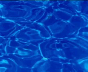 blue saphire pool color in water